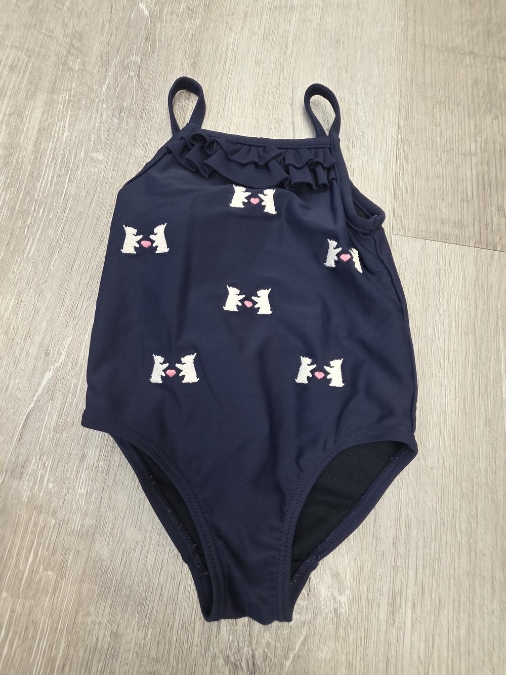 Juicy Couture BUNDLE⭐️Pink Rainbow Logo Bikini Rash Guard Suit & One Piece Navy